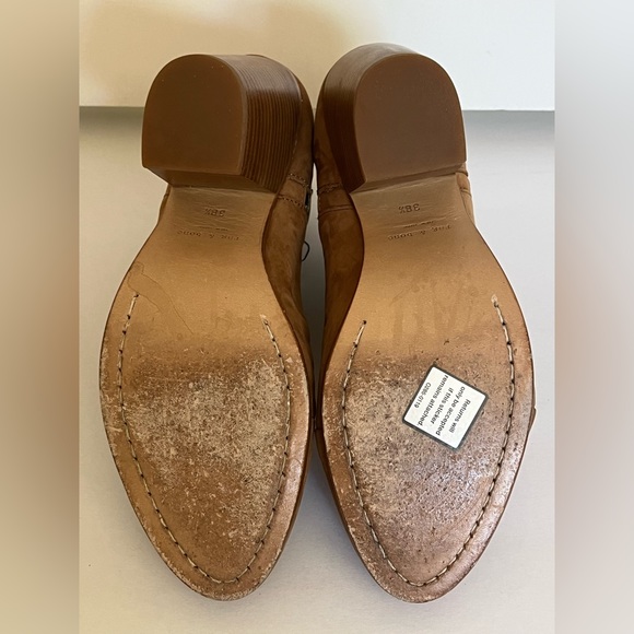 Rag & Bone tan camel Margot suede boot bootie size US 8.5 / Europe 38.5 - Picture 8 of 8